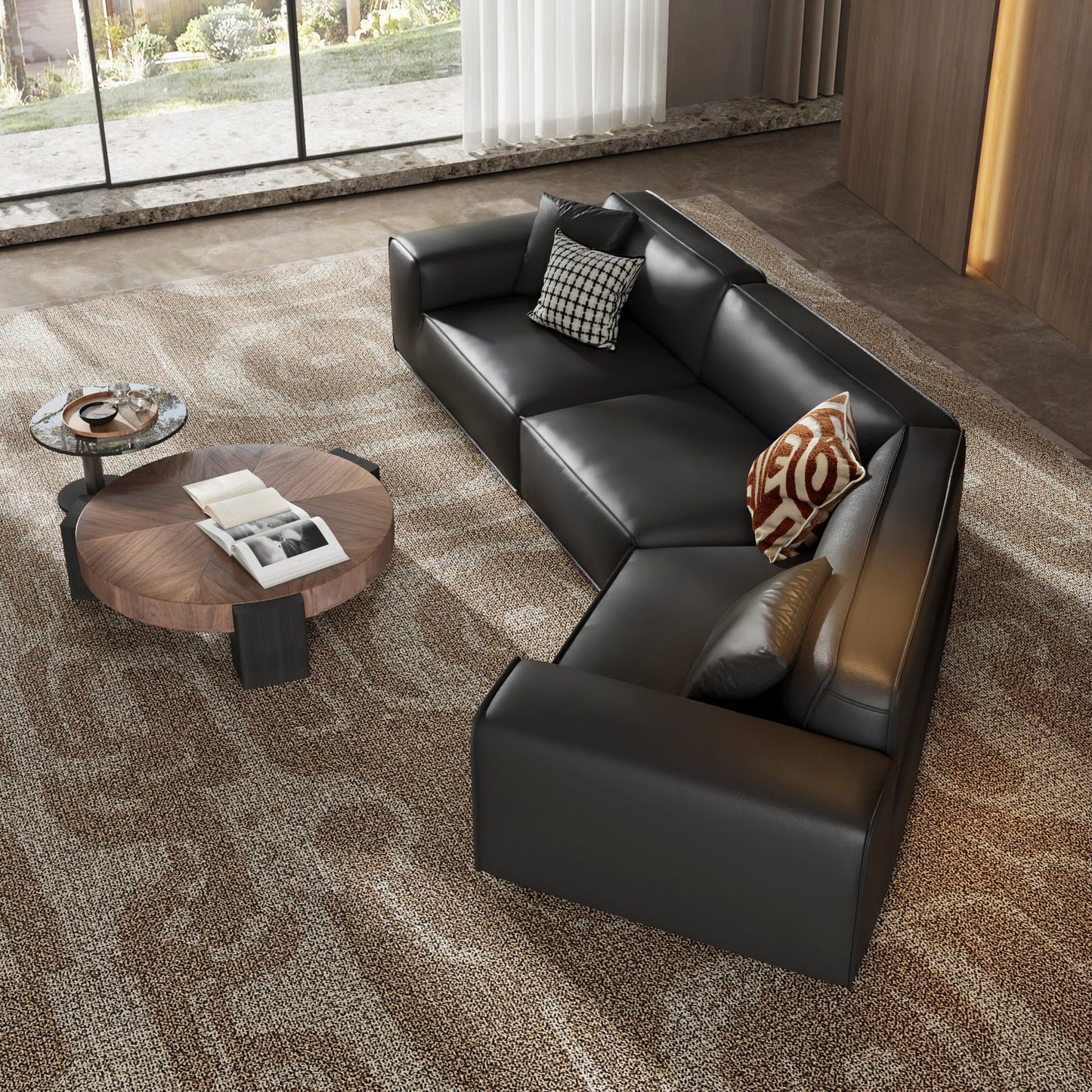 Domus Curved Sofa