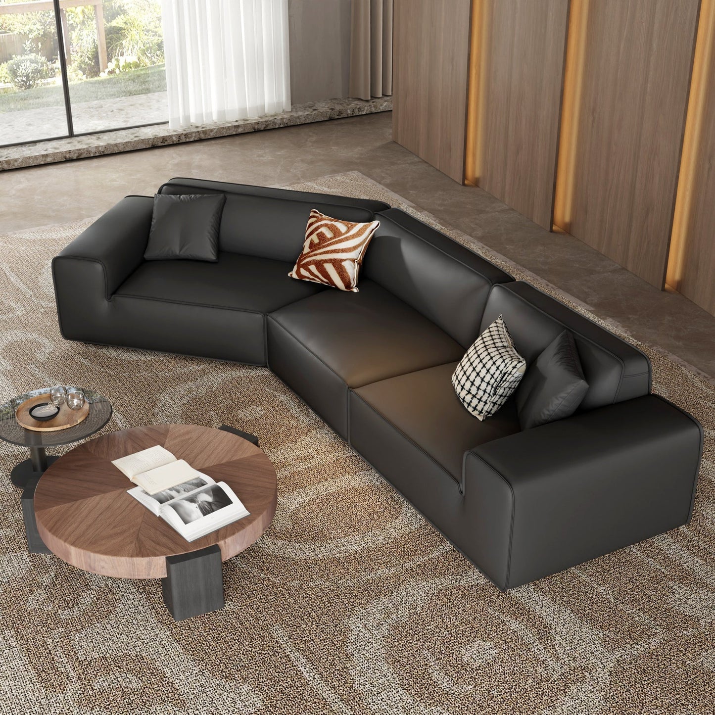 Domus Curved Sofa