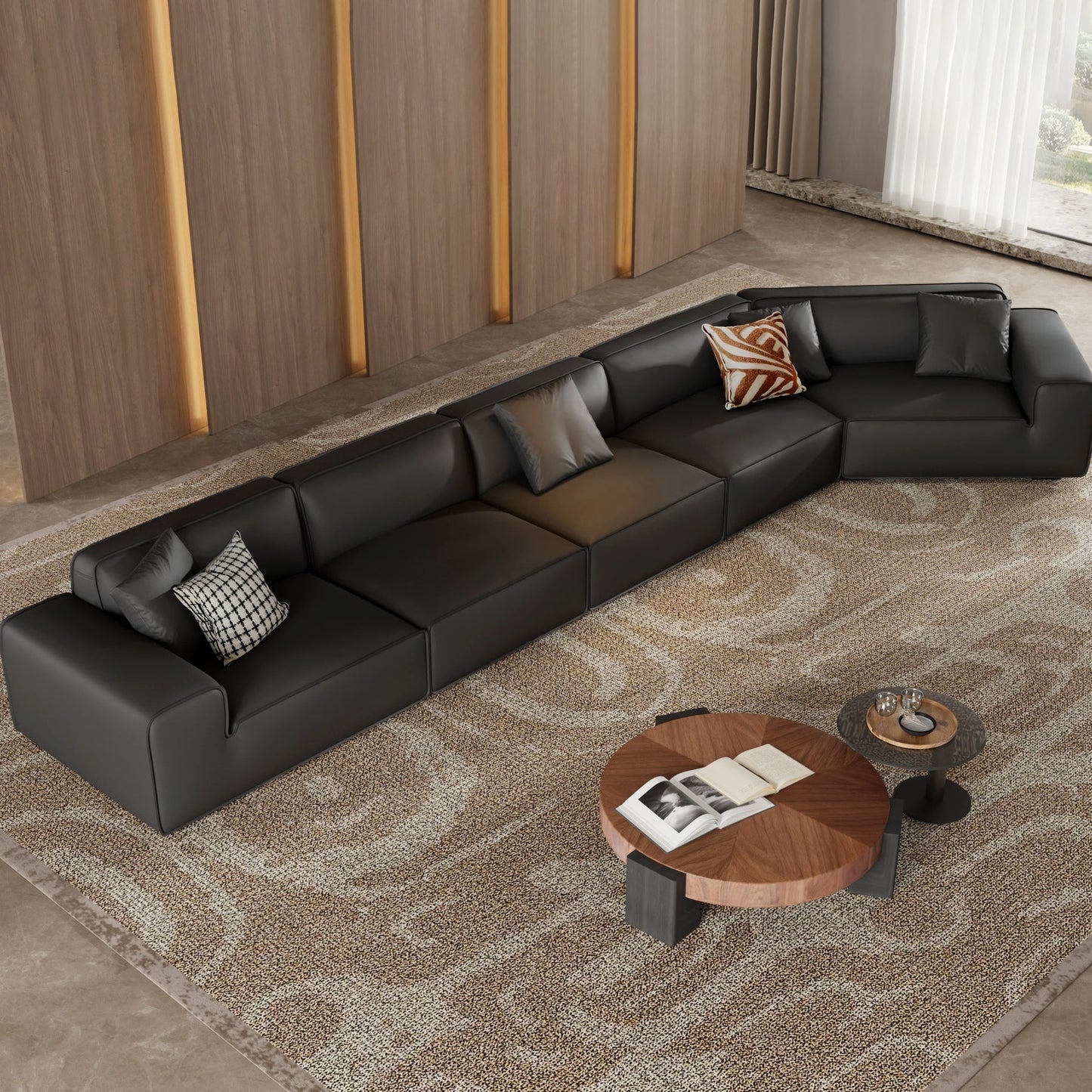 Domus Curved Sofa