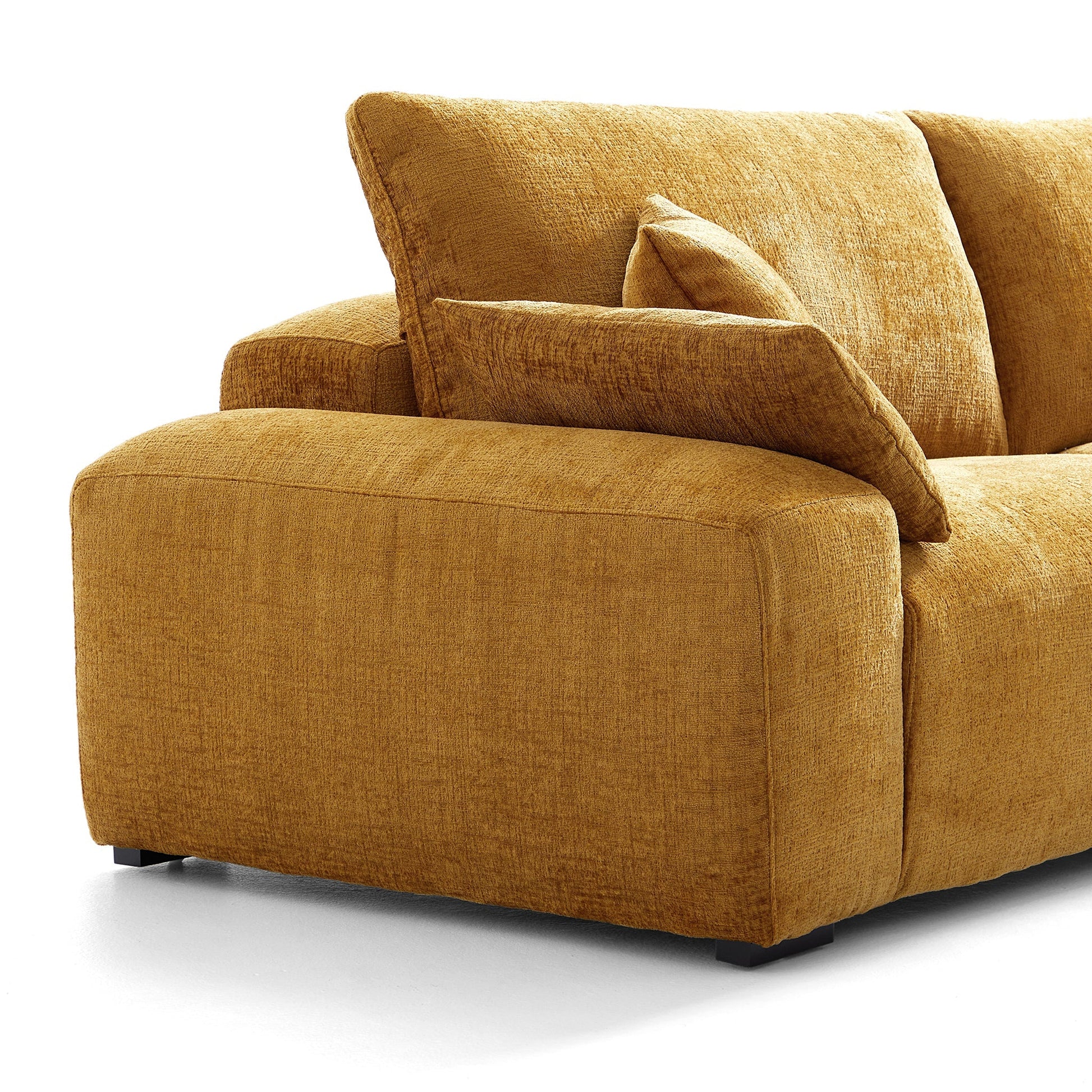 The Empress Yellow Sofa-Yellow
