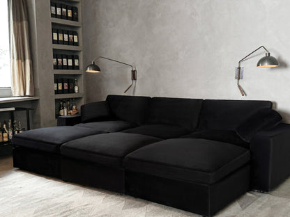 4-Seat Modular Chaise Sectional