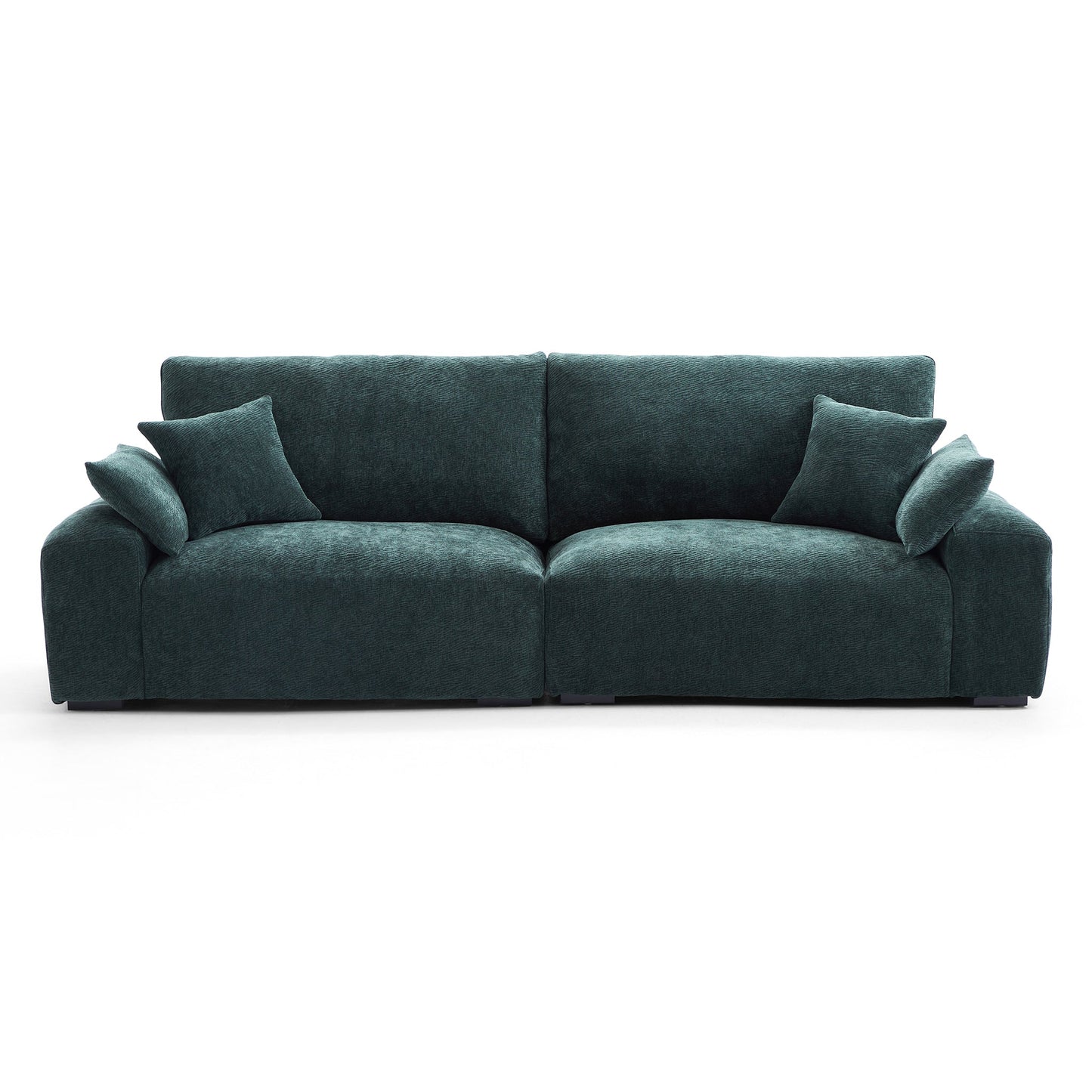 The Empress Green Sofa Set-Green-106.3″