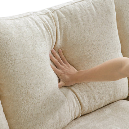 The Empress Gray Sofa Set-Beige