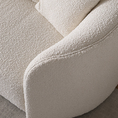 Crescent Bay Wabi Sabi Gray Sofa-White