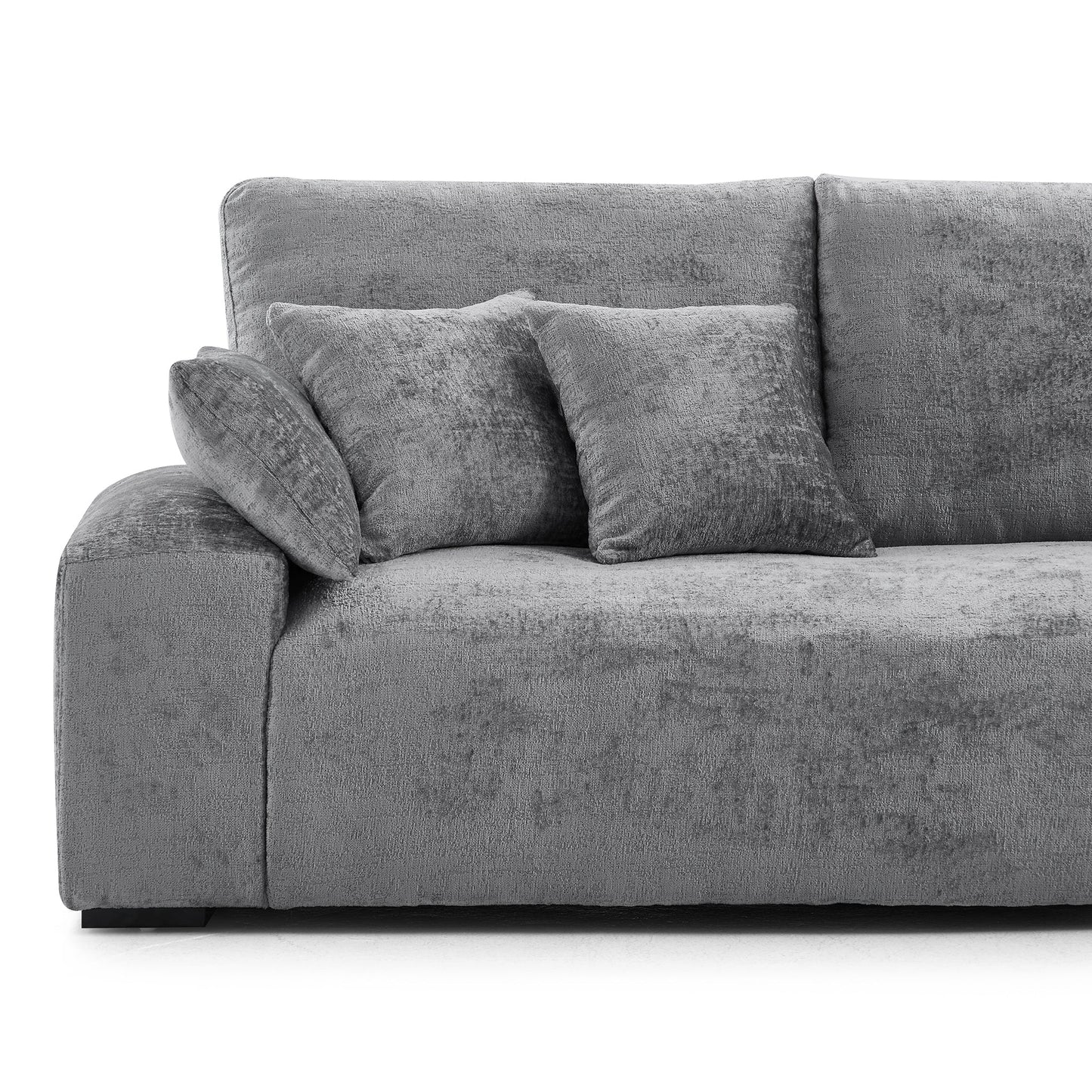 The Empress Gray Sofa Set-Gray