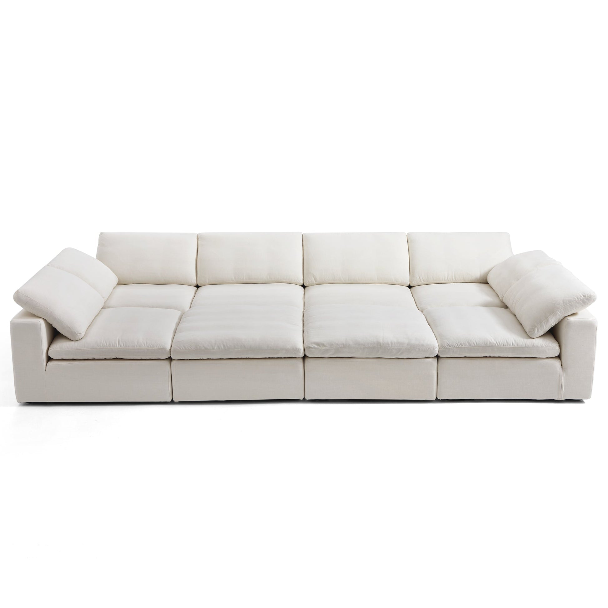 Tender Wabi Sabi Sofa Bed-Beige-165.4"