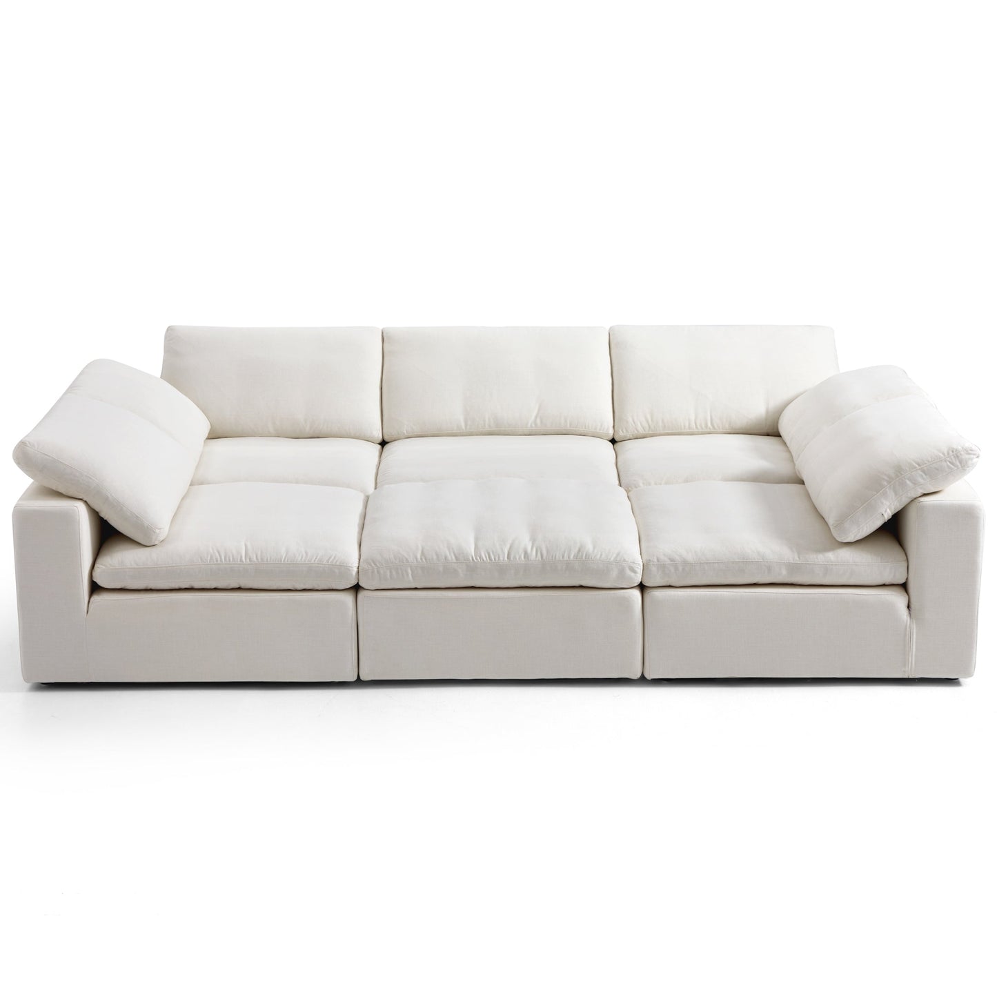 Tender Wabi Sabi Sofa Bed-Beige-128.0"