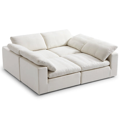Tender Wabi Sabi Sofa Bed-Beige-90.6"