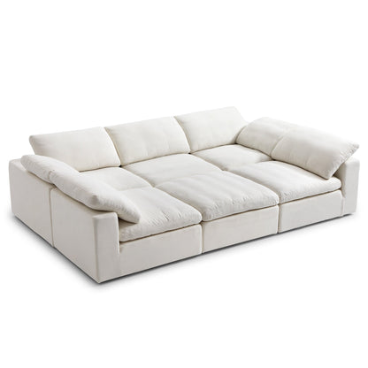 Tender Wabi Sabi Sand Sofa Bed-Beige-128.0"