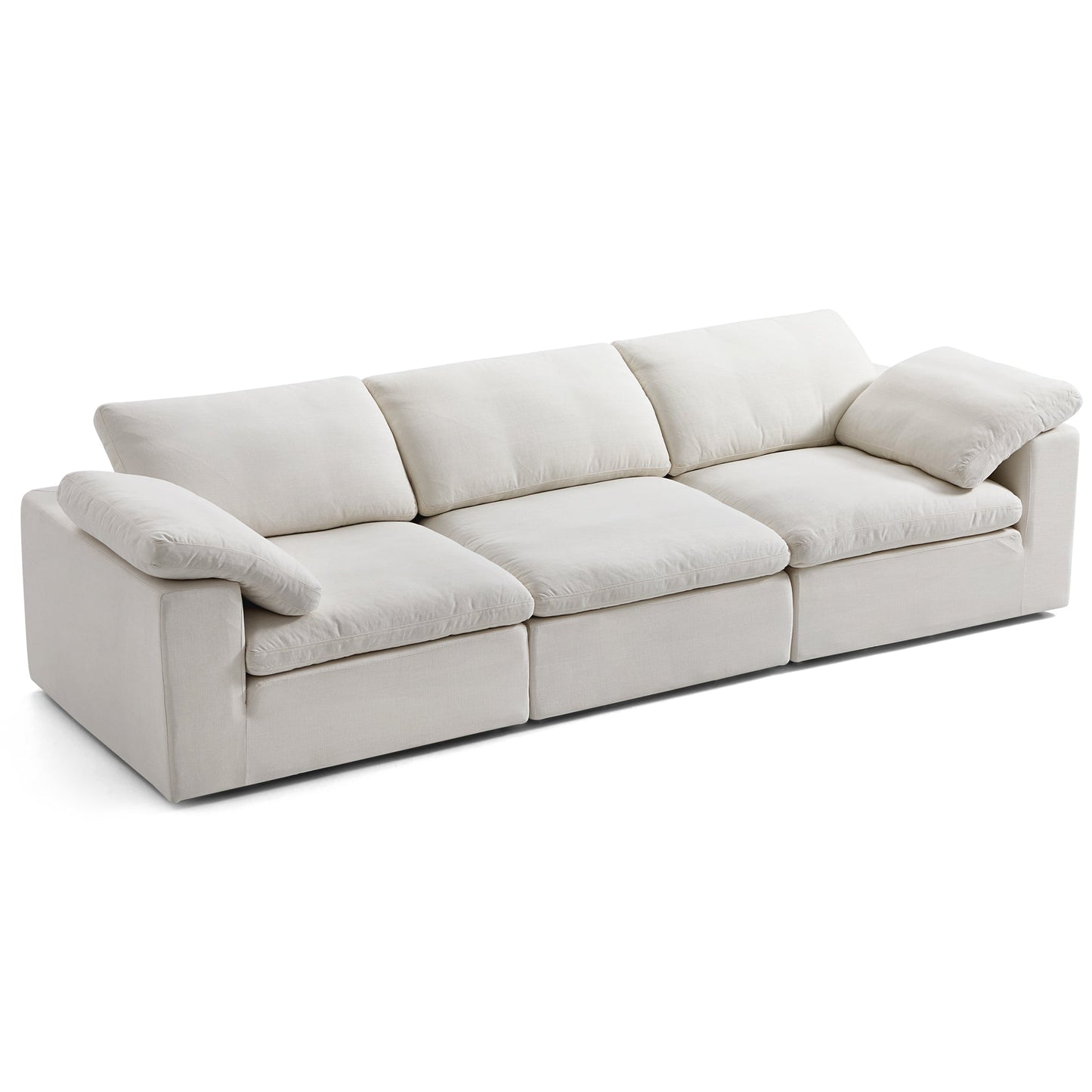 Tender Wabi Sabi Sand Sofa-Beige-128.0"