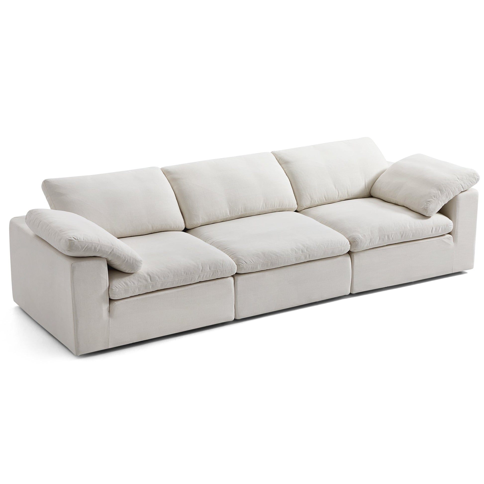 Tender Wabi Sabi Sofa-Beige-128.0"