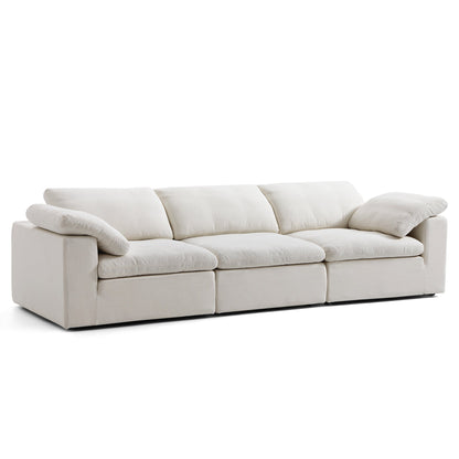Tender Wabi Sabi Sofa-Beige-128.0"