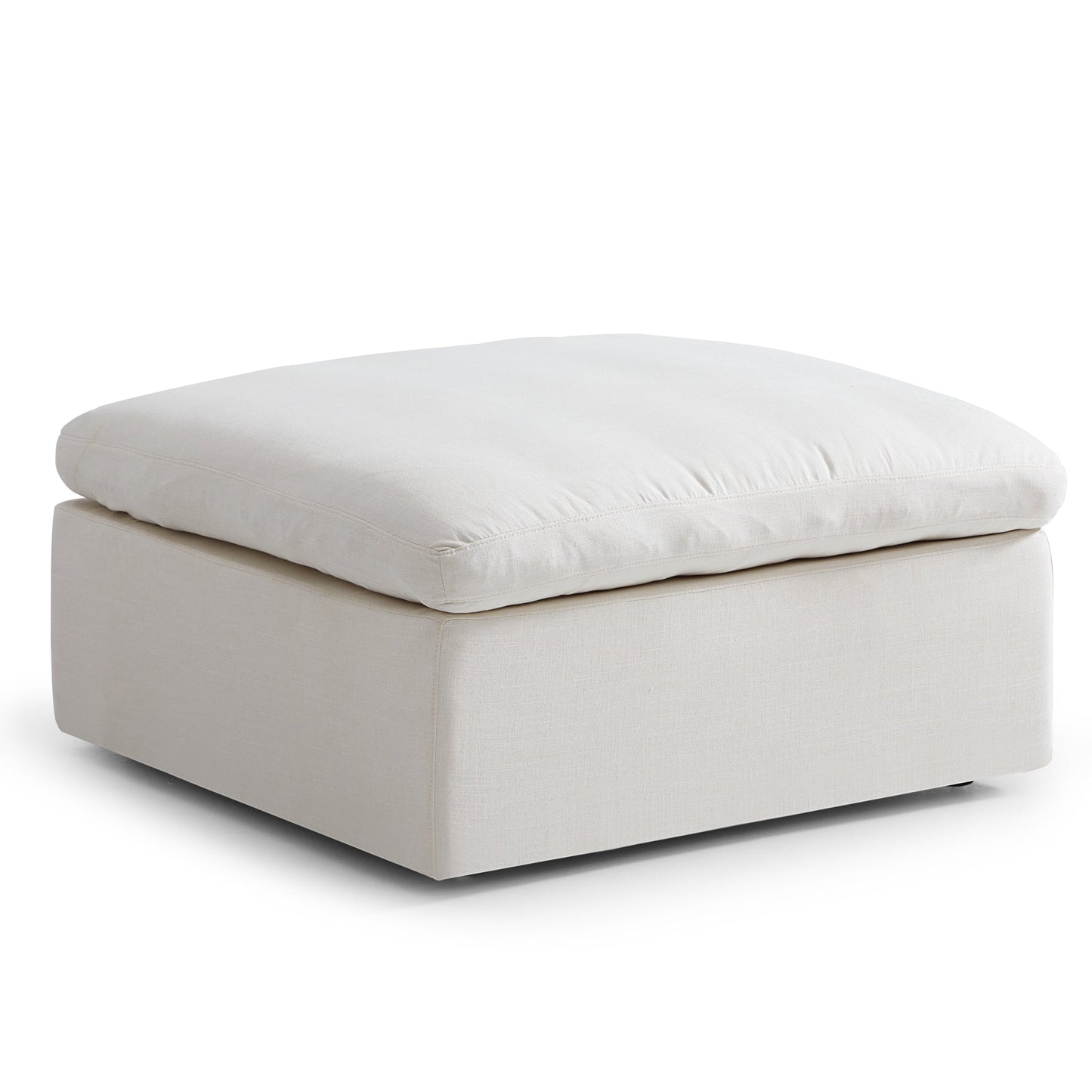 Tender Wabi Sabi Beige Sofa and Regular Ottoman-Beige