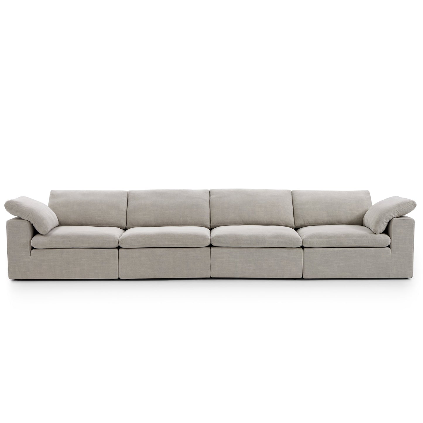 Tender Wabi Sabi Sofa-Sand-165.4"