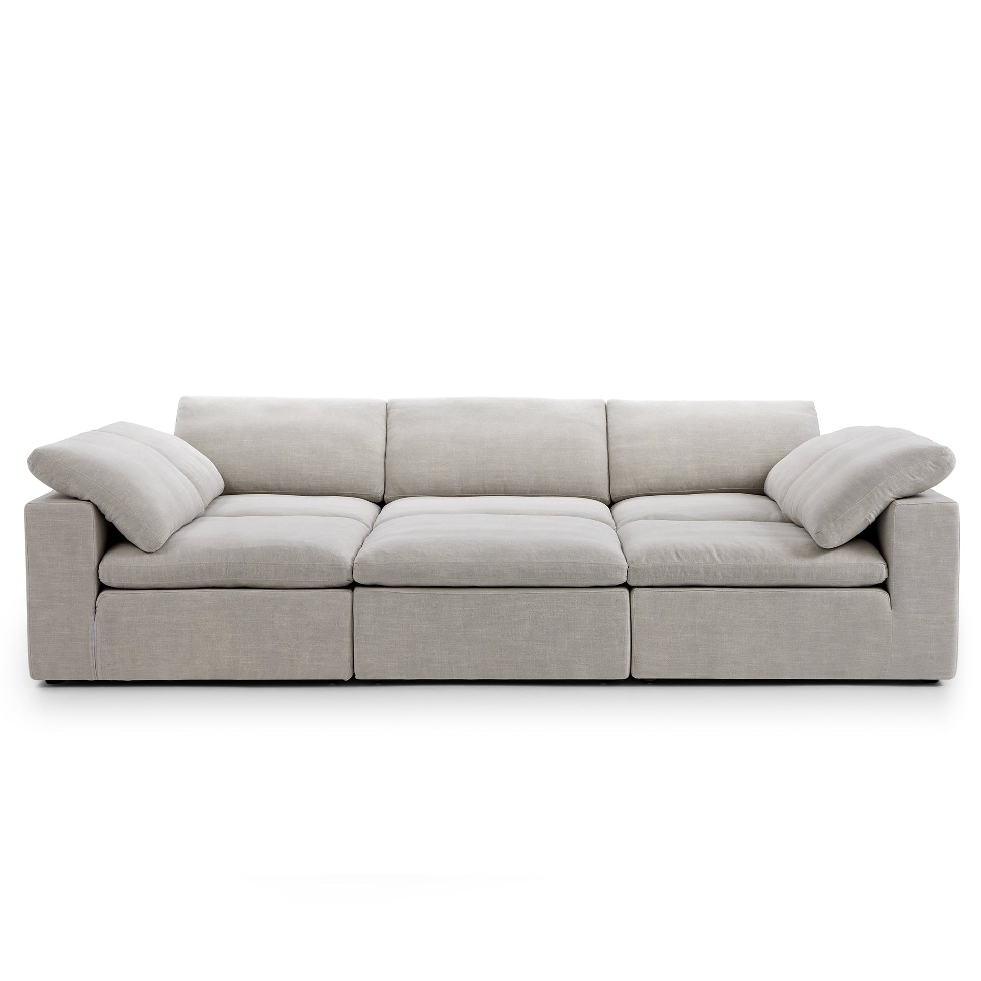 Tender Wabi Sabi Sofa Bed-Sand-128.0"