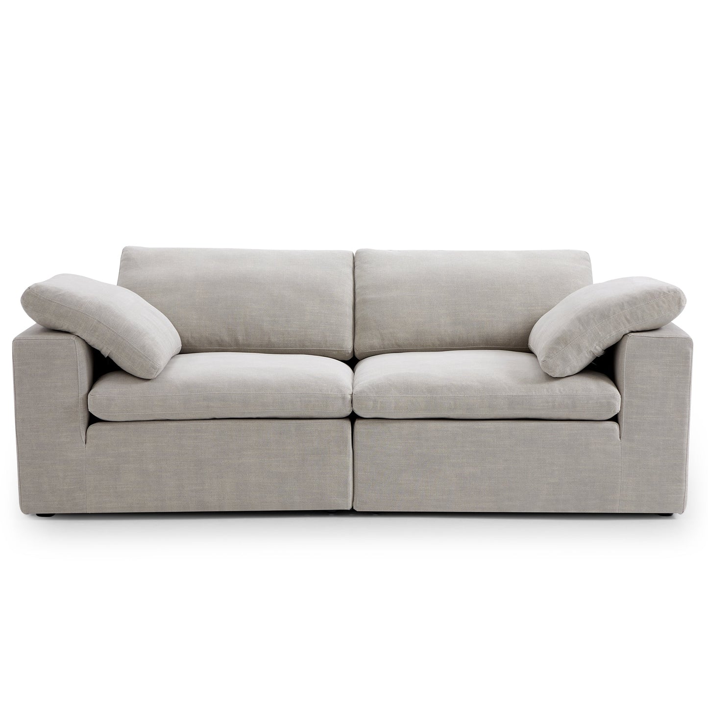 Tender Wabi Sabi Sofa-Sand-90.6"