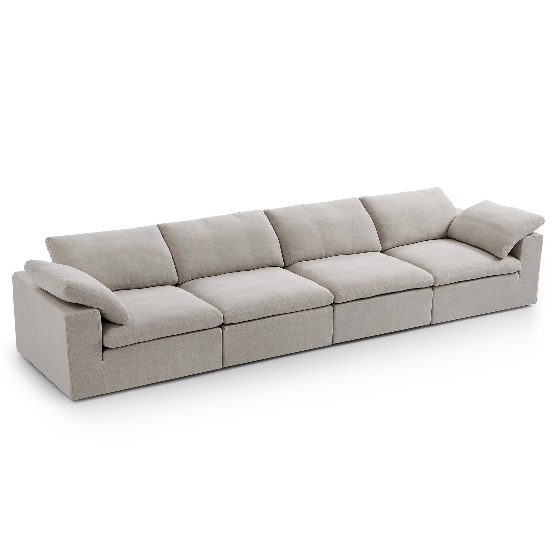 Tender Wabi Sabi Sofa-Sand-165.4"