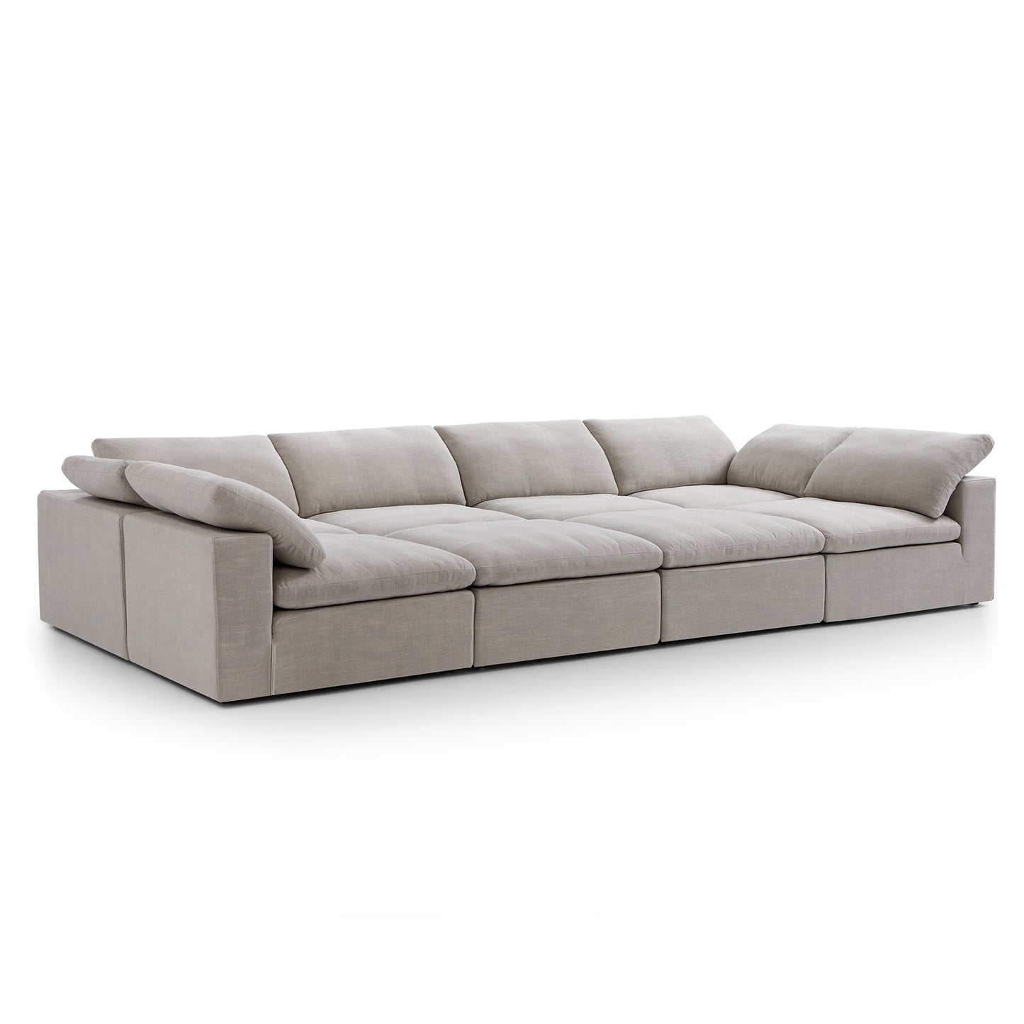 Tender Wabi Sabi Sofa Bed-Sand-165.4"