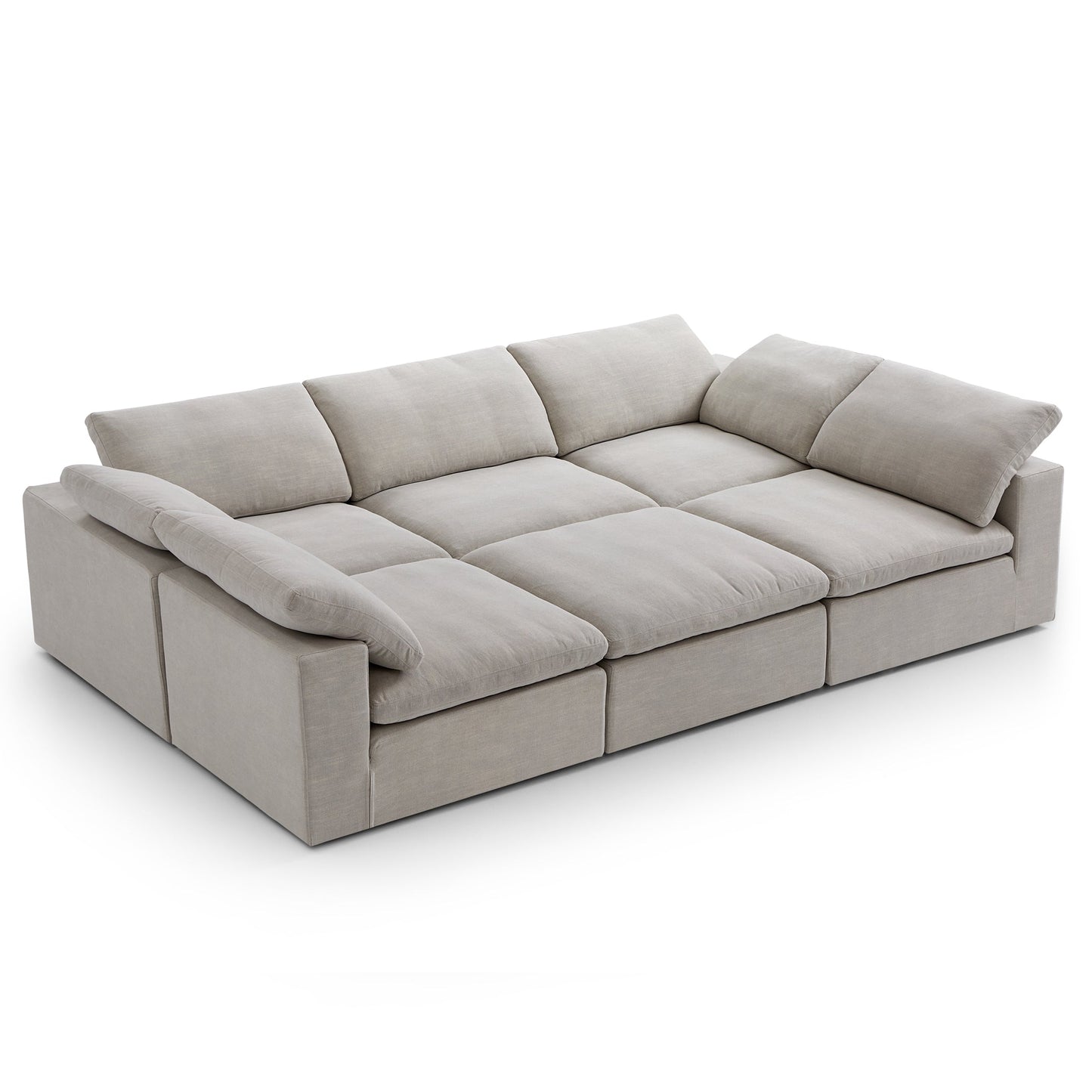 Tender Wabi Sabi Sand Sofa Bed-Sand-128.0"