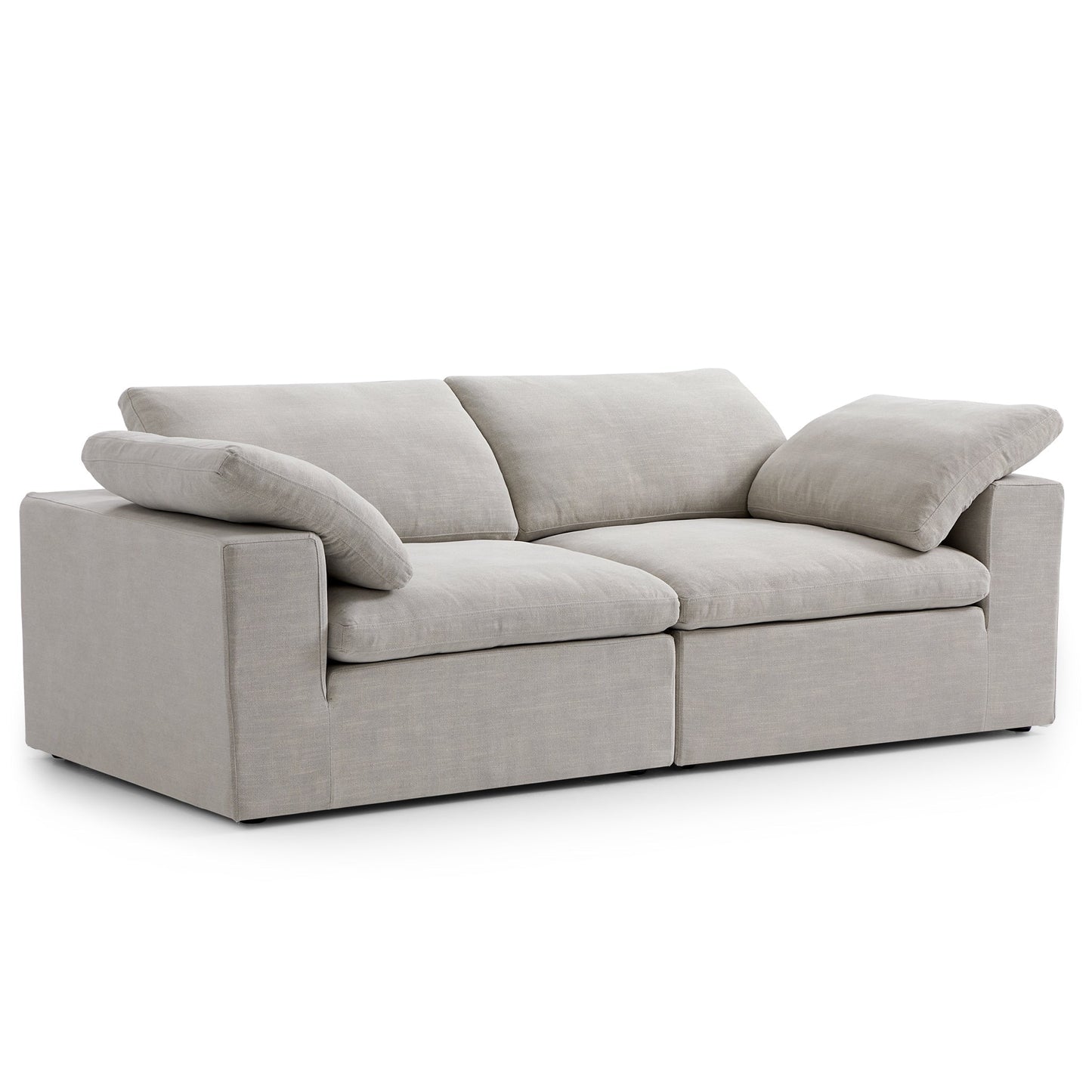 Tender Wabi Sabi Sofa-Sand-90.6"
