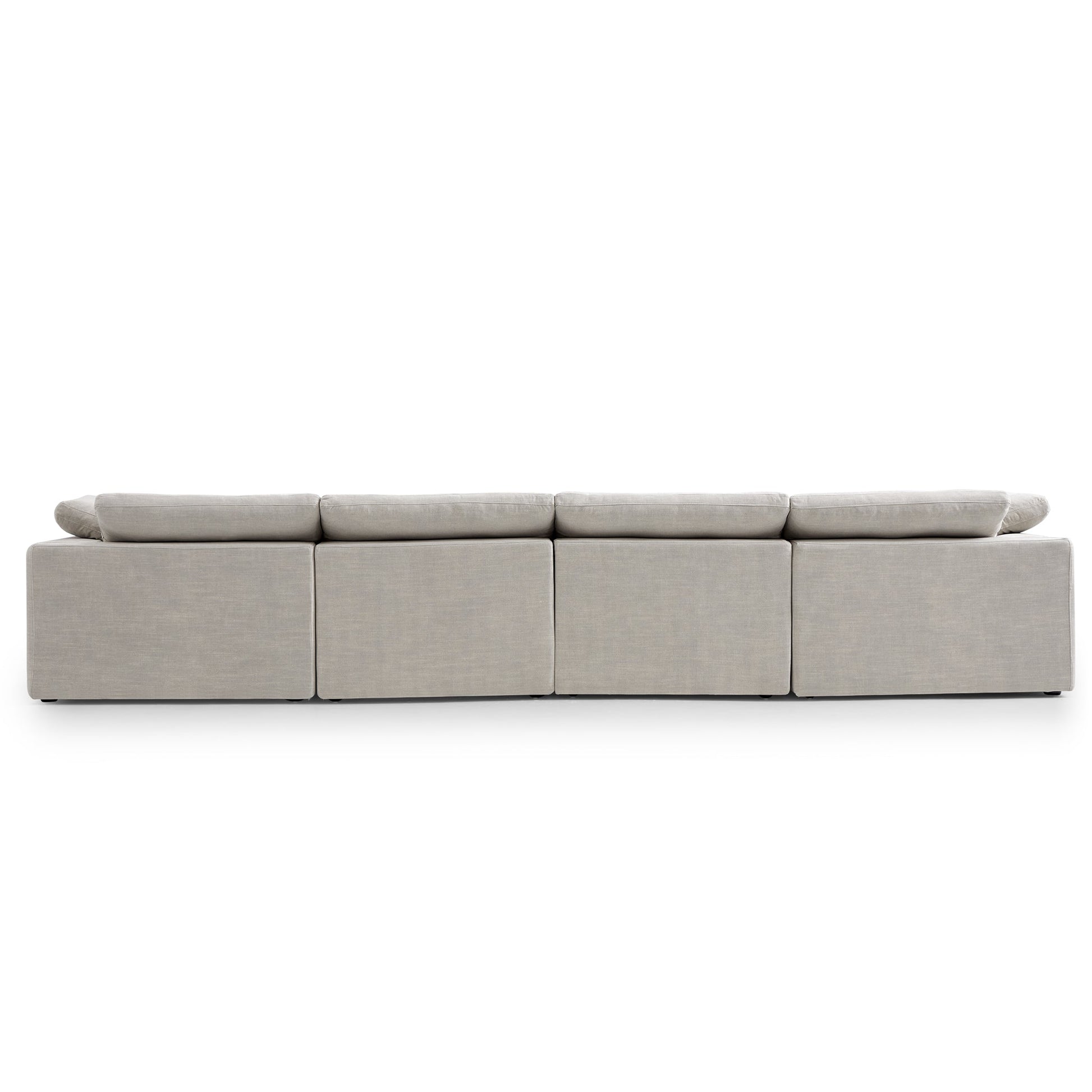 Tender Wabi Sabi Sofa-Sand-165.4"