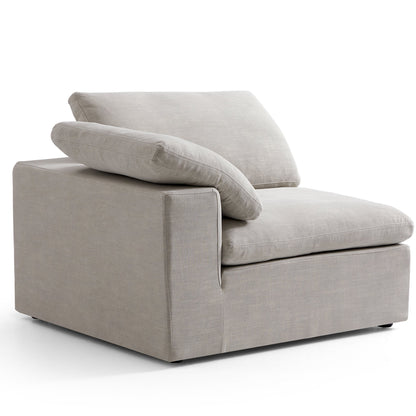 Tender Wabi Sabi Light Gray Sofa Bed-Sand