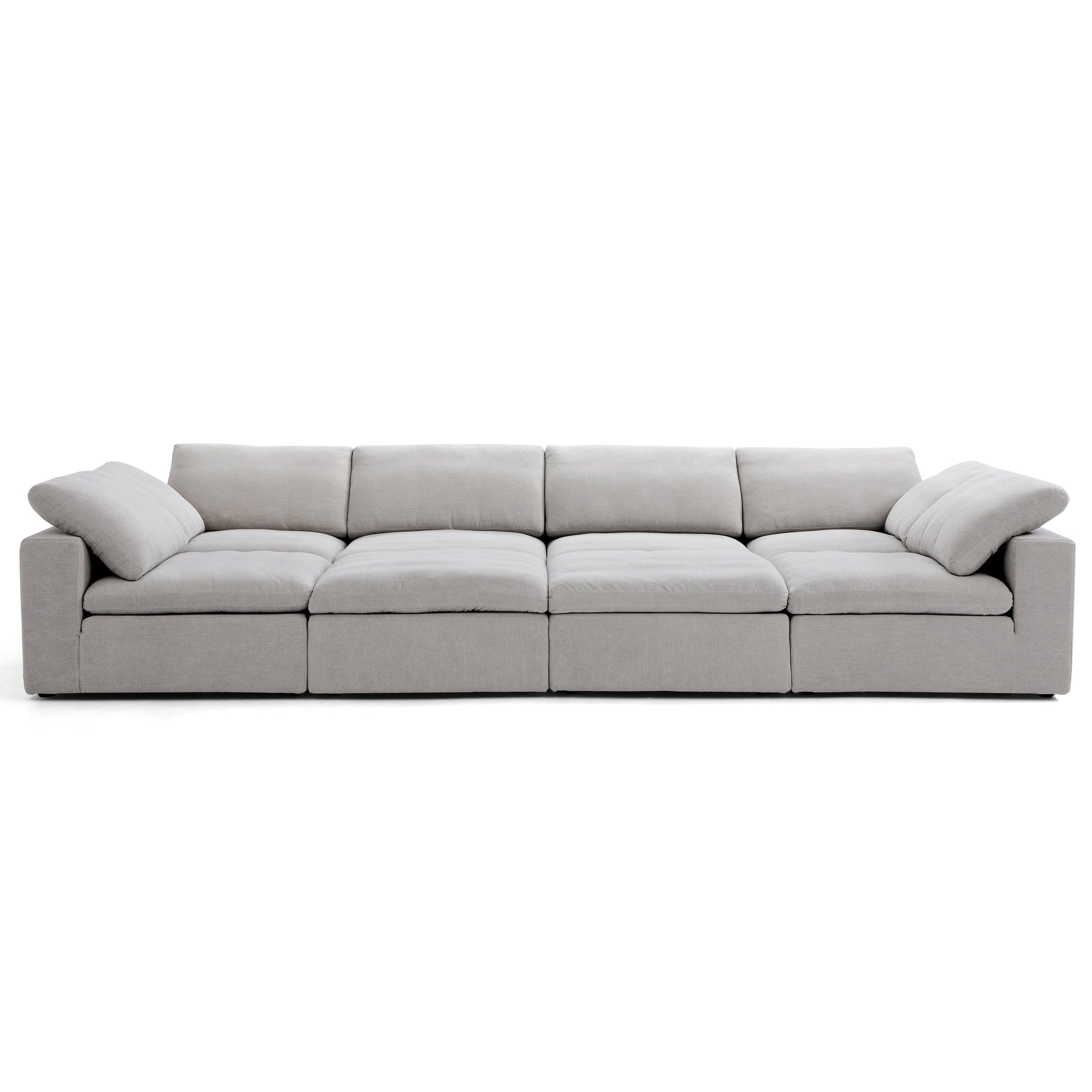 Tender Wabi Sabi Sofa Bed-Gray-165.4"