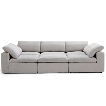 Tender Wabi Sabi Sofa Bed-Gray-128.0"