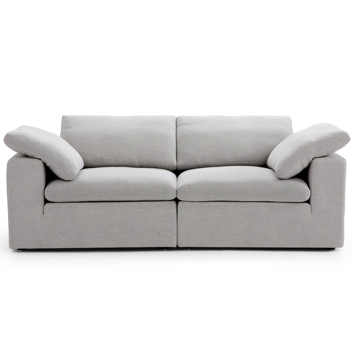 Tender Wabi Sabi Sofa-Gray-90.6"