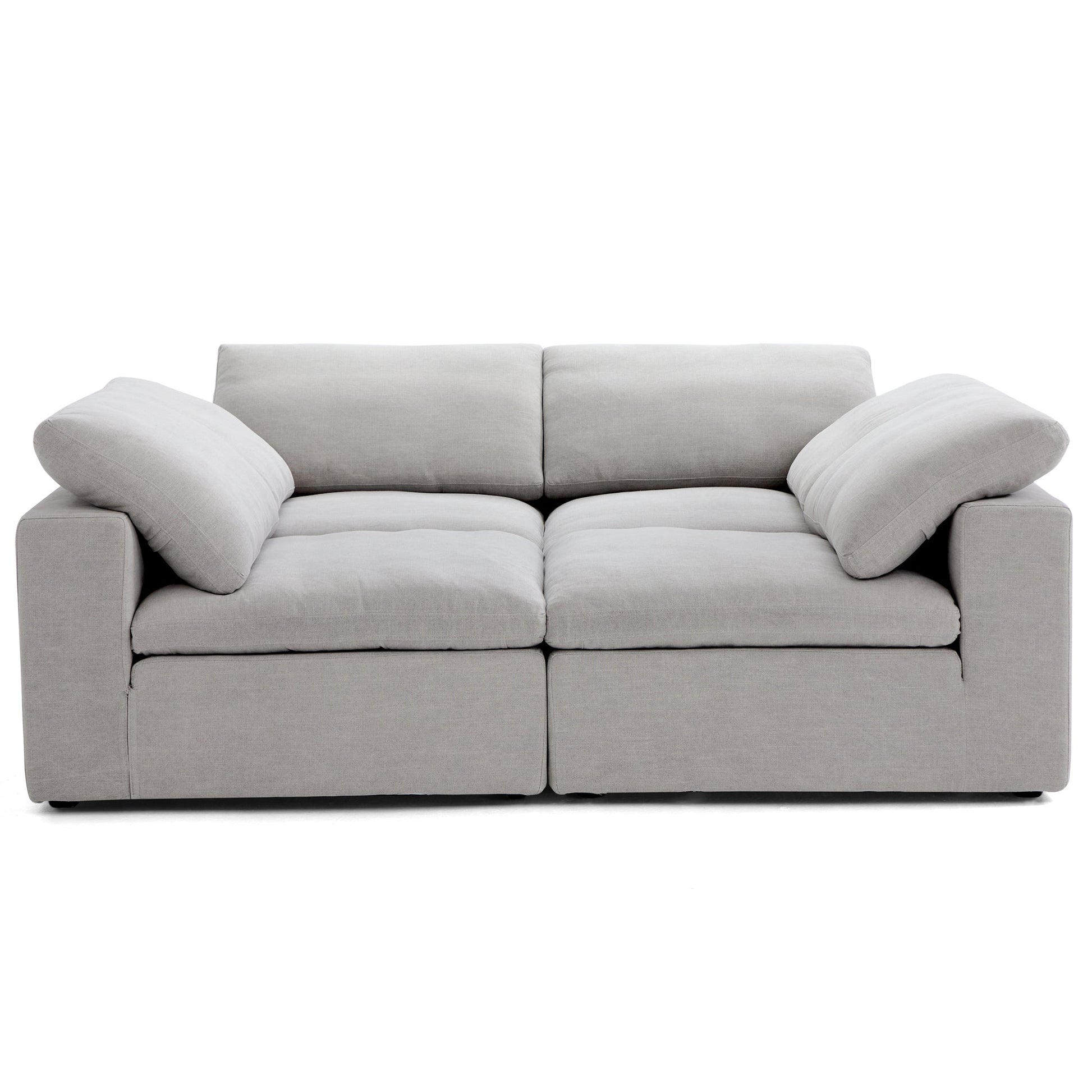 Tender Wabi Sabi Sofa Bed-Gray-90.6"