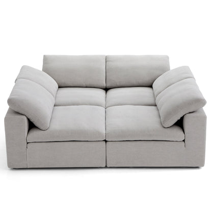 Tender Wabi Sabi Sofa Bed-Gray-90.6"