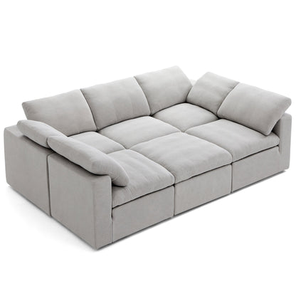 Tender Wabi Sabi Sofa Bed-Gray-128.0"