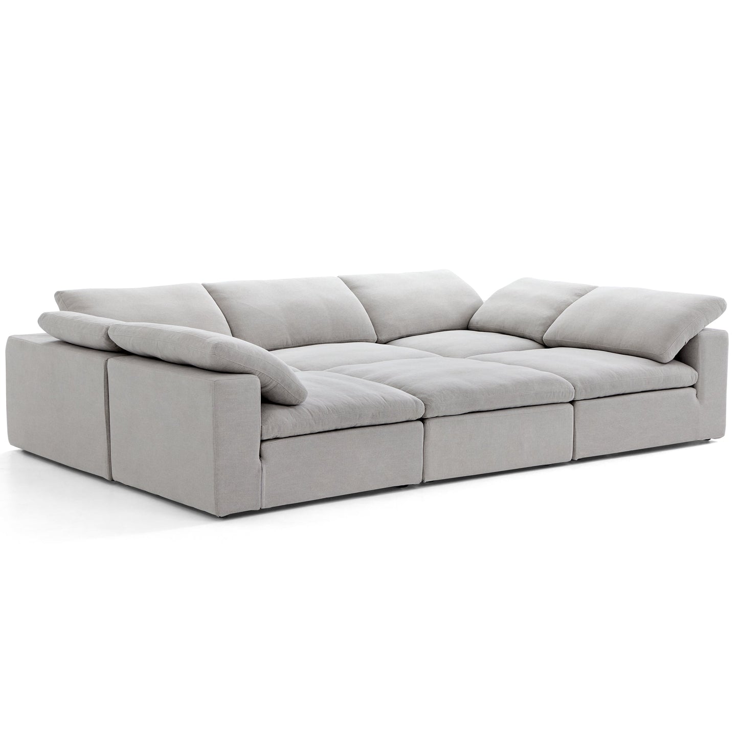 Tender Wabi Sabi Sand Sofa Bed-Gray-128.0"