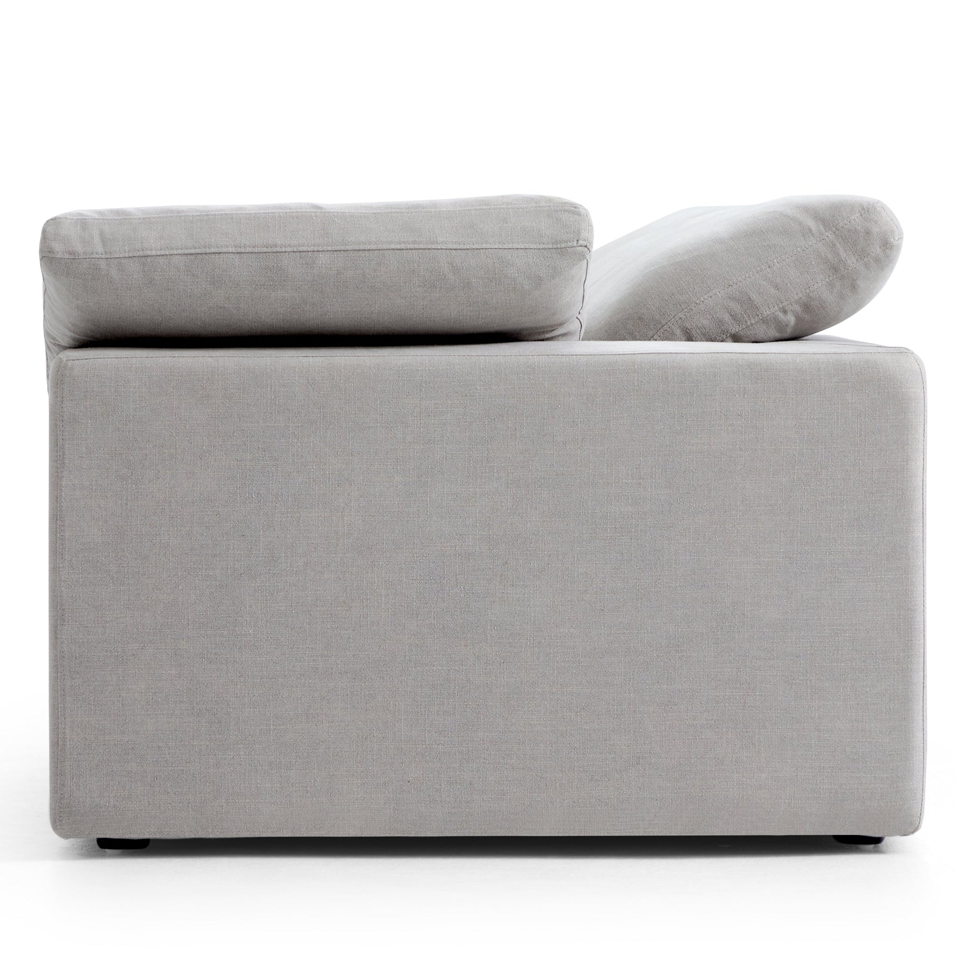 Tender Wabi Sabi Light Gray Sofa-Gray