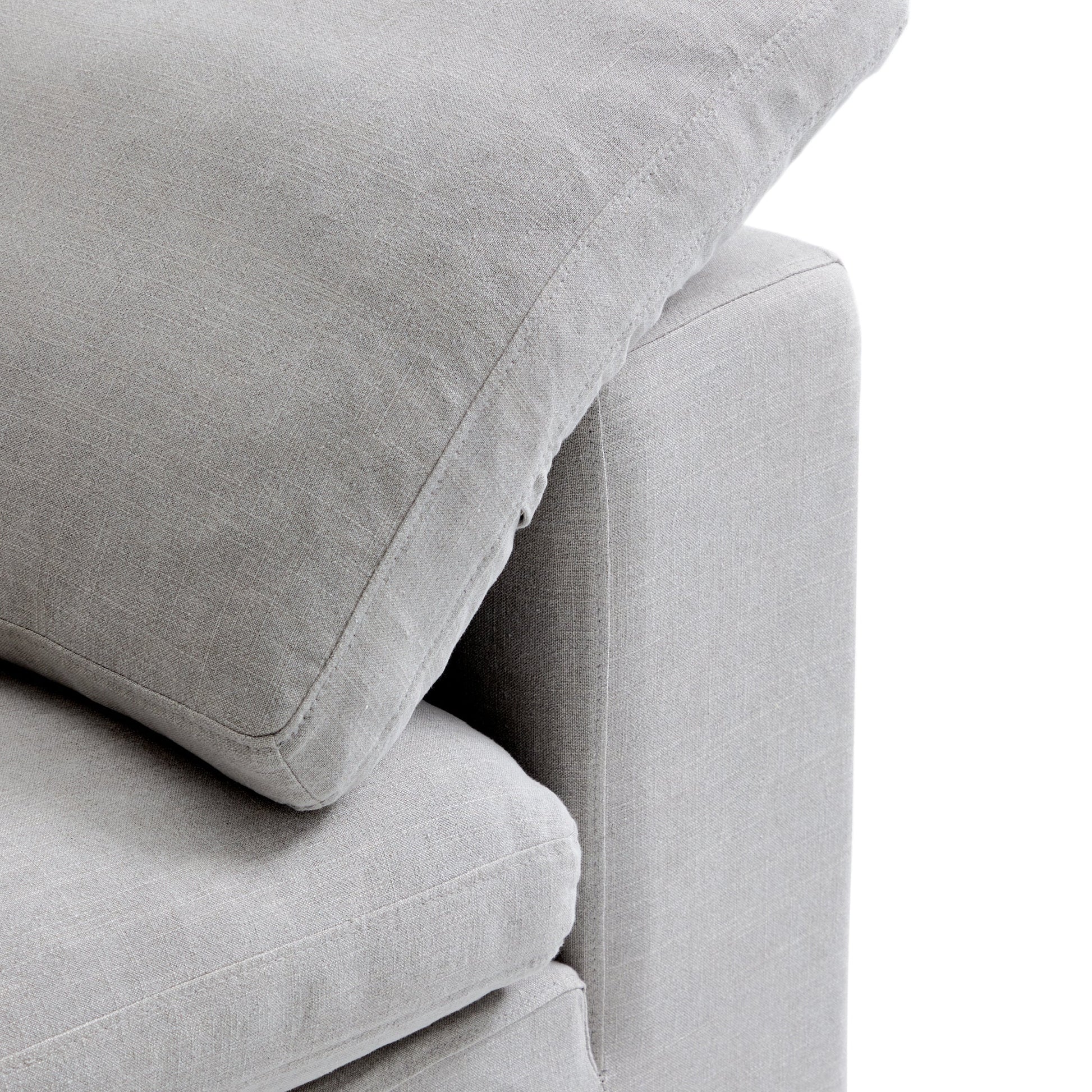 Tender Wabi Sabi Light Gray Sofa Bed-Gray