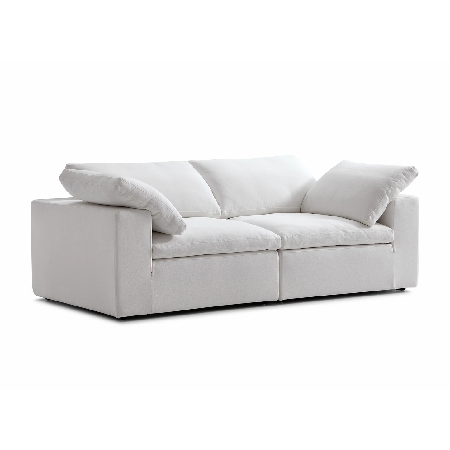 Lunna Modular Sofawhite / 80 inch