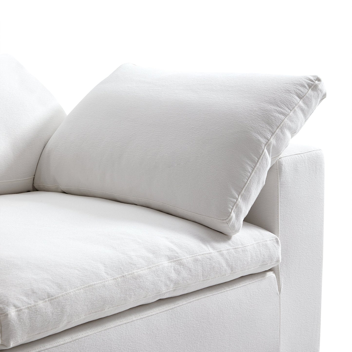Lunna Modular Sofa and Ottomanwhite / 160 inch sofa & ottoman
