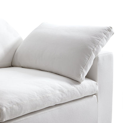 Lunna Modular Sofa and Ottomanwhite / 160 inch sofa & ottoman