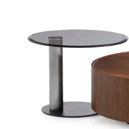 Flux Glass Side Table