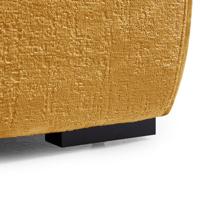 The Empress Gray Sectional-Yellow