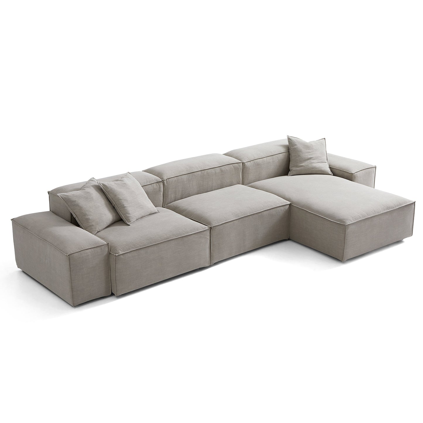 Freedom Modular Beige Sectional Sofa