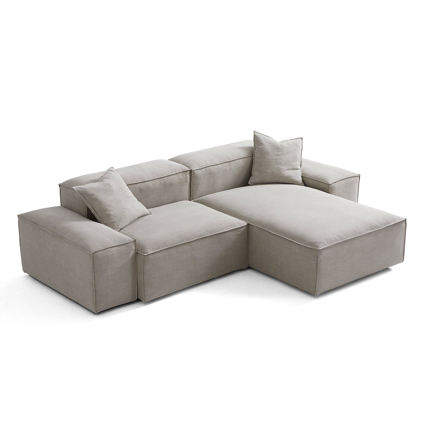 Freedom Modular Beige Sectional Sofa