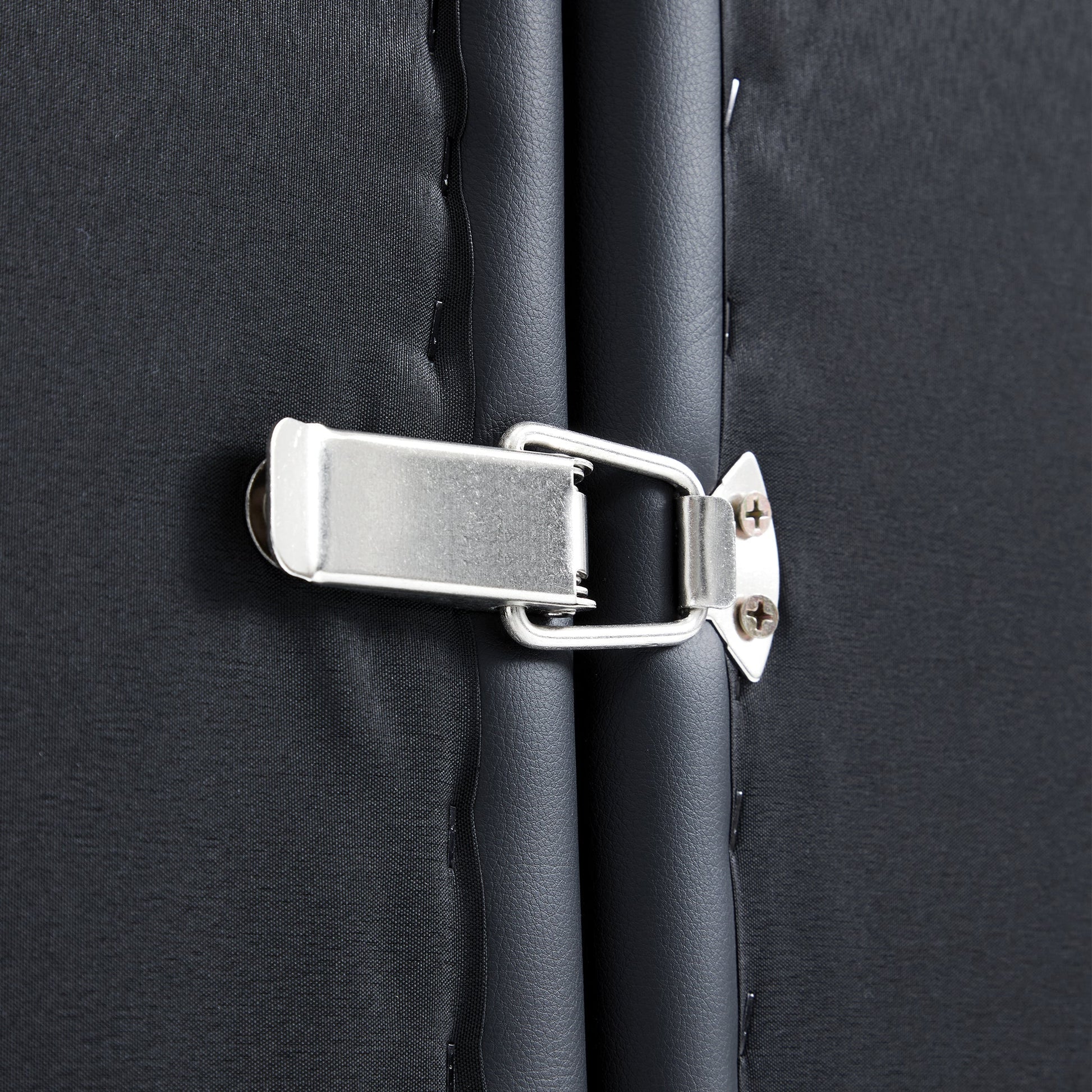 Casper Sailboat Leather Sofa-Black