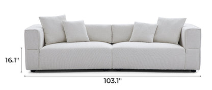 Nordic Modern Creamy Sofa
