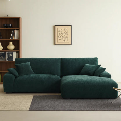 The Empress Green Sectional