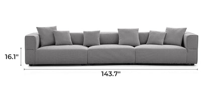 Nordic Modern Gray Sofa