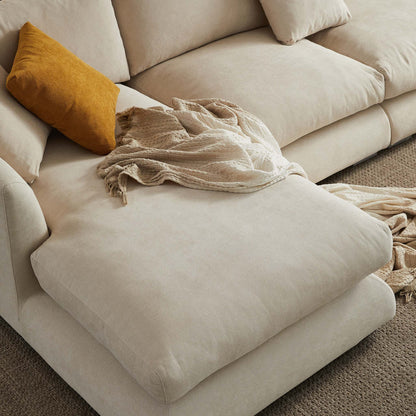 Feathers U-Sectional / Beige