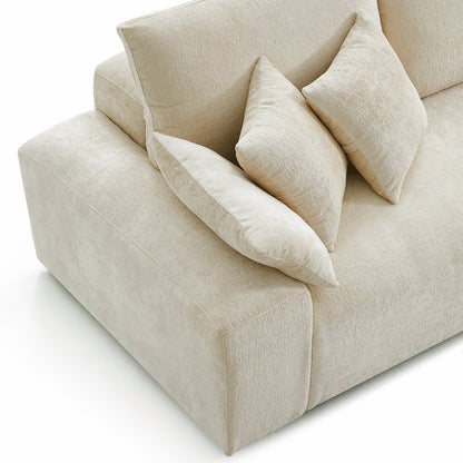 The Empress Beige Sofa-Beige