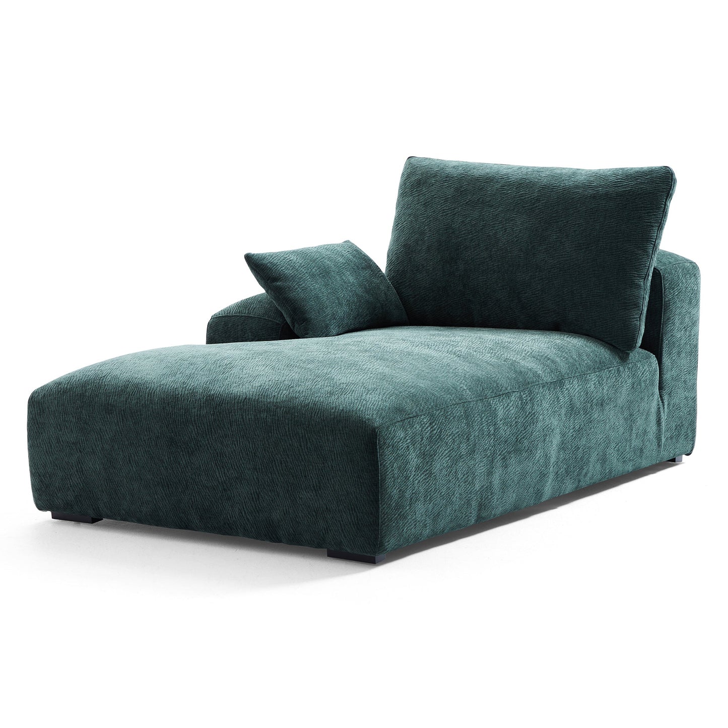 The Empress Green Sectional-Green