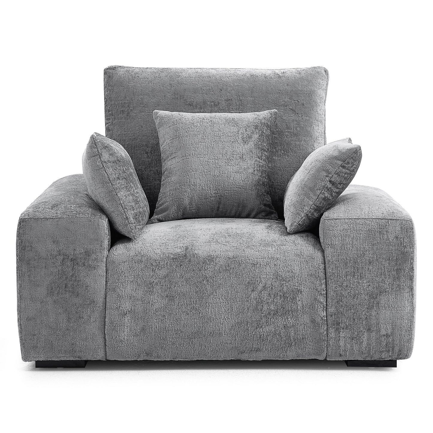 The Empress Gray Sofa Set-Gray